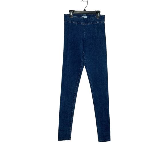Avenue Montaigne blue pull on jeggings jeans size 0 - Picture 7 of 9